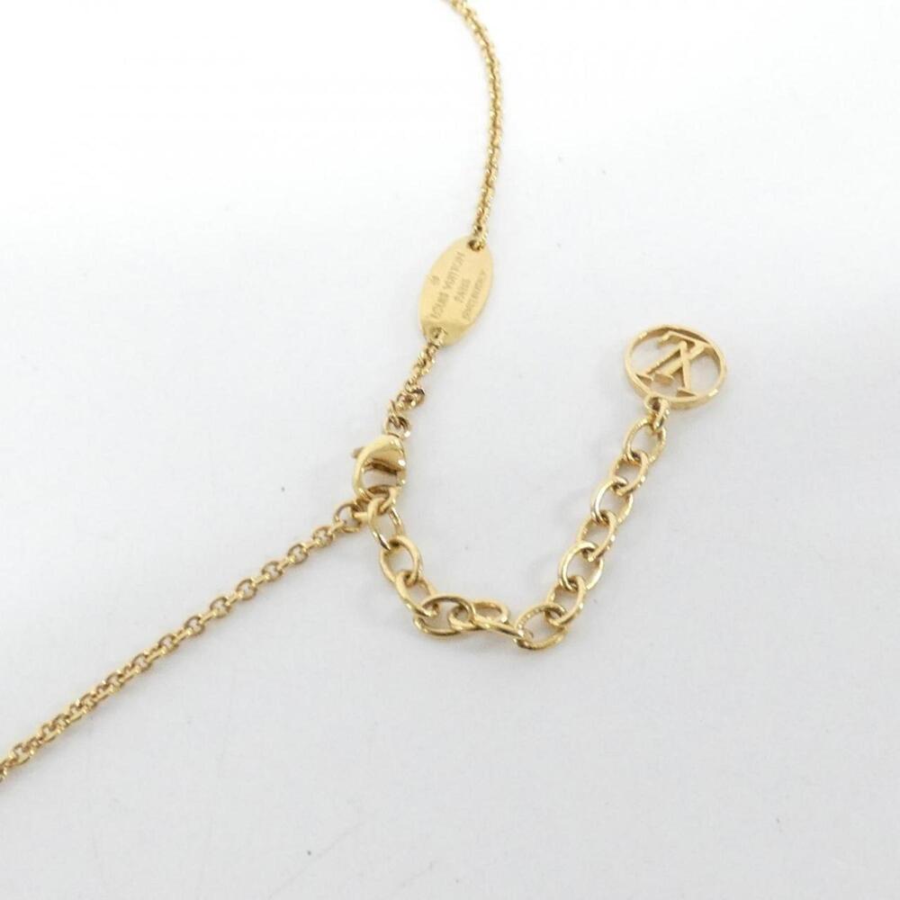 LOUIS VUITTON Gold Necklace - Picture 4 of 5